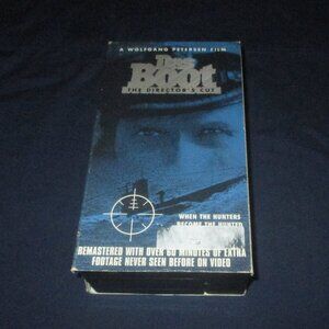 Das Boot - The Directors Cut (VHS, 1997, Double Tape Pack Set)